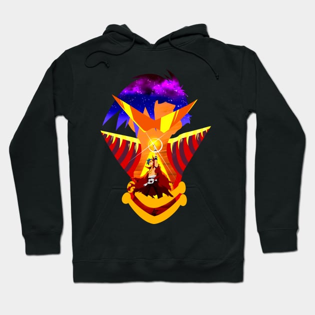 Kamina - Pierce the Heavens! Hoodie by LucasBrenner